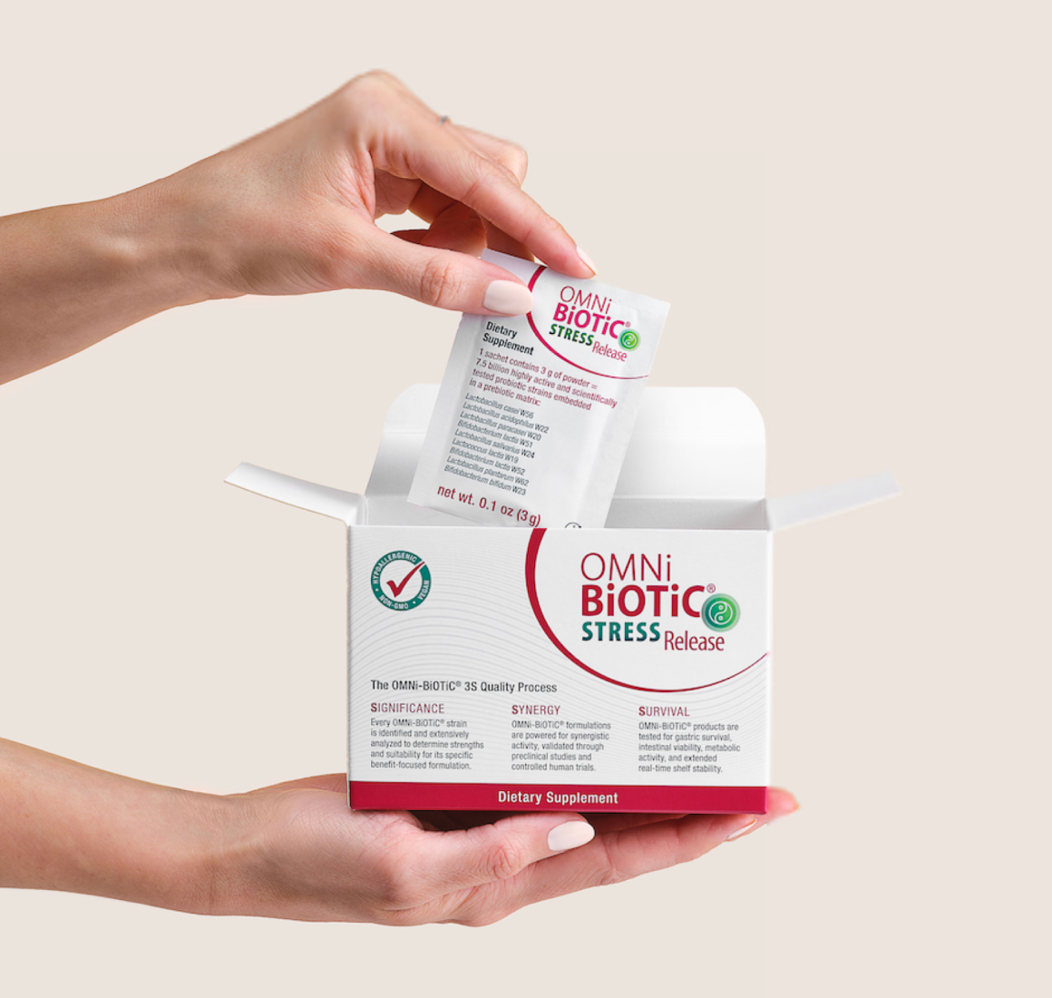 Omni-Biotic Stress Release packshot